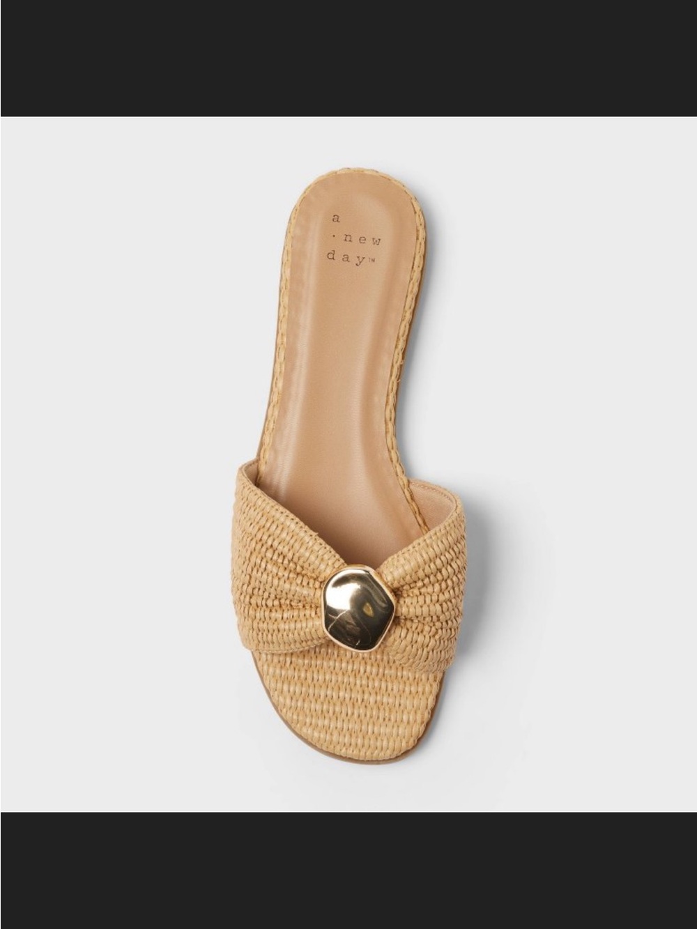 Women's Kalina Sandals Target A New Day Memory Foam Insoles 7 NWT - Picture 2 of 9